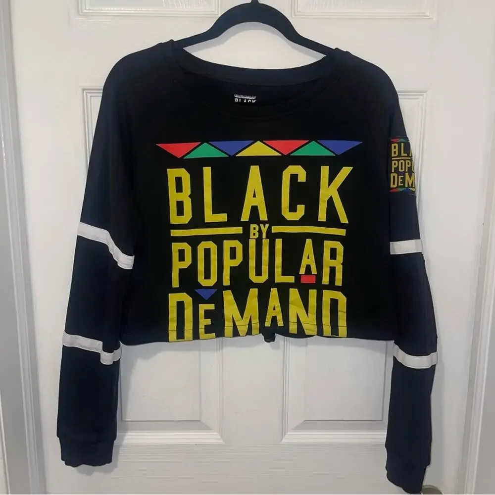 Back by popular demand crop sweater